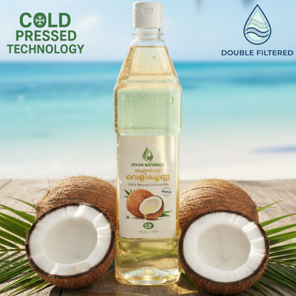 100% Natural Cold Pressed Coconut Oil