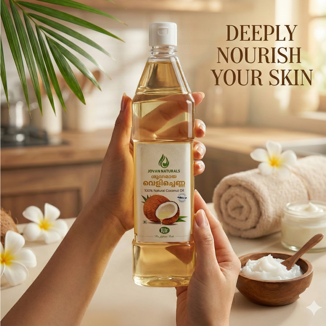 100% Natural Cold Pressed Coconut Oil